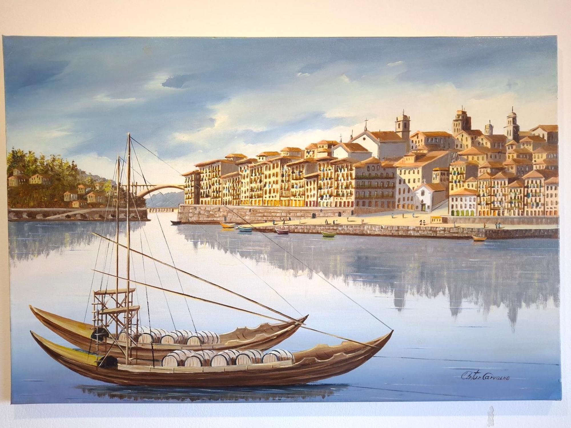 Porto River Sunset 1St Vila Nova de Gaia Bagian luar foto